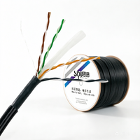Kabel Jaringan SIPU 2026 High Speed Outdoor Cat6 UTP PVC Jacket Tahan Air 305m OM3 Bersertifikasi CCC Harga Grosir