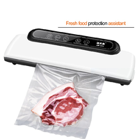 Nouvelle machine à emballer sous vide compacte de style moderne, blanche, automatique, produits intelligents pour la maison avec sacs sous vide