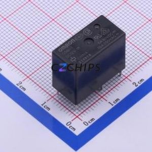 G5Q-1 DC12 Power Relay Through hole Component THT,10x20mm Relay 12V 1 Changeover: 1C SPDT-Changeover::: 5 5A-30VDC/10A-250VAC - Product Image 1
