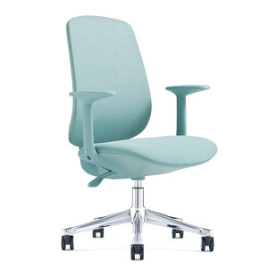 Chaise de bureau ergonomique personnalisée prête à être expédiée, OEM, avec dossier bas, design moderne, accoudoirs réglables, structure en plastique - Product Image 2