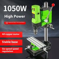 Mini perceuse industrielle 220V, petite perceuse multifonctionnelle pour usage domestique, mini perceuse de table pour la maison
