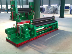 Máy Uốn Tấm <span class=keywords><strong>CNC</strong></span> Độ Chính Xác Cao 16Mm 2500Mm 3000Mm Với Ba Con Lăn - Product Image 2