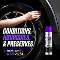 Fabricant OEM ODM de spray de brillance pour pneus, marque privée, produit d'entretien pour pneus, brillant pour jantes, restaurateur de brillance, fournitures de detailing automobile