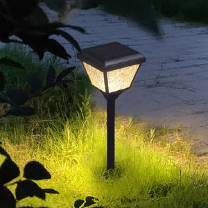 Laihong Chất lượng cao LED vườn ánh sáng cảnh quan LED năng lượng mặt trời ánh sáng với cảm biến chuyển động 5W-50W không thấm nước IP65 ABS + PC đèn cơ thể - Product Image 4