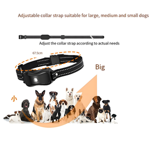 2025 New Top Seller Vibration Dog No Shock /Shock Barking <strong>Collar</strong> Rechargeable Anti Bark <strong>Collar</strong> With <strong>Remote</strong> Bark <strong>Collar</strong> for Dog - Product Image 4