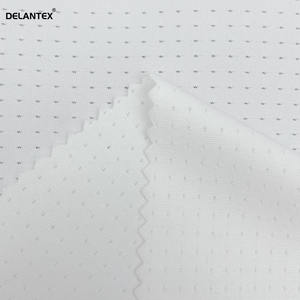 Delantex 고품질 100% 폴리에스터 축구 유니폼용 버터플라이 드라이핏 스포츠 메쉬 원단, 승화 전사 안감 및 아웃도어용 - Product Image 5