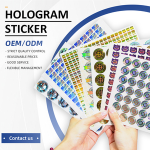 Ánh Sáng Tùy Biến Chung Ba Chiều Sticker In Kỹ Thuật Số Logo Độc Đáo Tuần tự Nối Tiếp Đánh Số Cho Sản Phẩm Giả mạo Bằng Chứng - Product Image 4