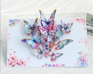 Biglietto di <span class=keywords><strong>auguri</strong></span> 3D Pop-up 3D con fiore personalizzato <span class=keywords><strong>per</strong></span> la festa della mamma - Product Image 5