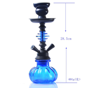 Nouveau Narguilé 2025 – Vente en Gros à Prix Abordable – Chicha <span class=keywords><strong>Wookah</strong></span> Portable en Verre avec 2 Tuyaux – Coffret Cadeau - Product Image 4