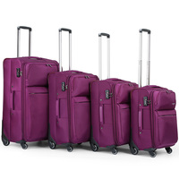Hanke Grote Kwaliteit Fabriek Groothandel Zachte Trolley Bagage Tas Grote Capaciteit Handbagage Koffer Vintage Bagage Case