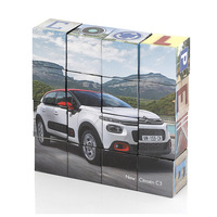 Cartes de voiture professionnelles pour enfants, jeu Super 3d, Puzzle, à faire soi-même