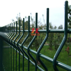 Giá cả phải chăng PVC tráng 3D cong dây lưới hàng rào tấm cho vườn hoặc trang trại an ninh 3D hàng rào - Product Image 1