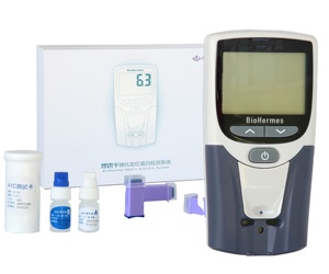 Portable <strong>Blood</strong> <strong>Test</strong> Glycosylated <strong>Hb</strong> Meter Hb1ac Hemoglobin Meters for Medical Diagnosis - Product Image 2