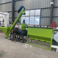 Ligne de production de granulés de bois multifonctionnelle à moteur électrique 15 kW, capacité 300 kg/h, robuste, pour petites exploitations agricoles