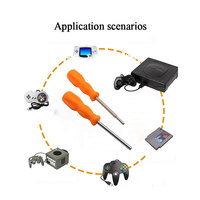 Tournevis de sécurité 3,8/4,5 mm pour console SNES/N64, tournevis Gamebit