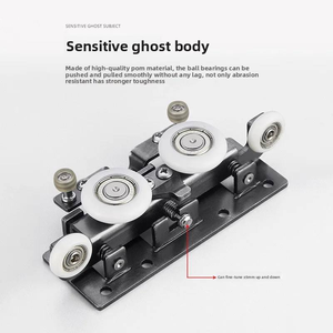 Ma Thuật Giấu Hidden Barn Door Trackless Ma Cửa Trượt Cơ Chế Hệ Thống Cho Đồ Nội Thất Phụ Kiện - Product Image 5