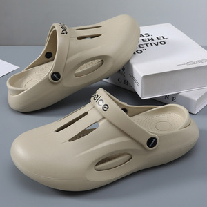 รองเท้าแตะกีฬา EVA ระบายอากาศได้สำหรับผู้ชายของ Beice ความหนาปานกลาง ปิดนิ้วเท้า รองเท้าชายหาดลำลองสำหรับฤดูร้อนกลางแจ้ง - Product Image 4