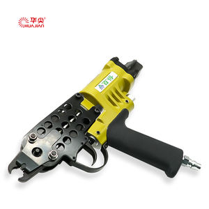 Pistola neumática de anillo C, herramienta de pistola de clavos de aire, C clavadora de anillo, alicate de aire utilizado para conexión de clavado de <span class=keywords><strong>malla</strong></span> de alambre, encuadernación fija - Product Image 4