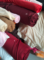 Rideau en panneaux de spandex extensible rouge sur mesure pour la décoration de mariage