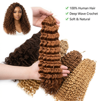 Miracle Knots Cabello Humano Virgen para Crochet, Cabello a Granel de 12-30 Pulgadas, Trenzas de Crochet Pre-enlazadas, Textura Natural, Venta al por Mayor de Fábrica OEM