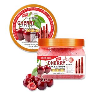 Traitement naturel de soin de la peau Vitamine C Gommage au sucre Éclaircissant Exfoliant Sel de bain hydratant Gommage blanchissant pour le visage et le corps - Product Image 6