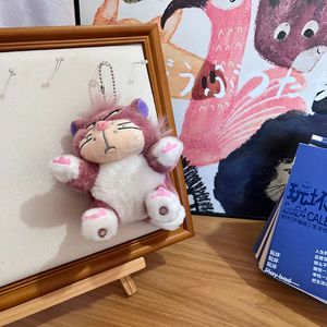Vendita calda borsa di peluche pendente all'ingrosso bambola di peluche Naughty gatto portachiavi - Product Image 4