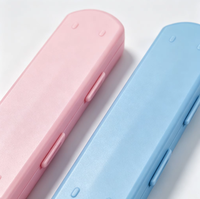 Étui de rangement pour stylos imperméable, boîte d'emballage en plastique portable, impression de logo personnalisée pour usage industriel