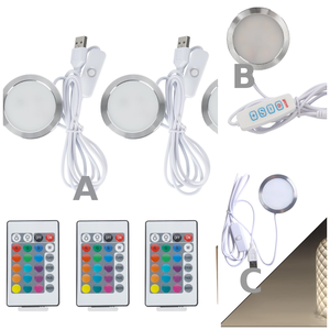 Lampe LED de nuit 3D personnalisable RGB USB Touch Dimmer Base en bois écologique pour la chambre d'enfants Table E14/E26 Options d'<span class=keywords><strong>ampoule</strong></span> - Product Image 1