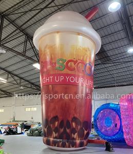 Modelo de Promoción Publicitaria para Decoración de Eventos, Taza de Té de Leche con Perla Inflable Gigante - Product Image 6