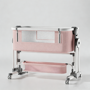 <span class=keywords><strong>Cuna</strong></span> Plegable de Alta Calidad para Bebés, Altura Ajustable, Anti-Derrame de Leche, para Dormitorio, Comedor y Uso Escolar - Product Image 5