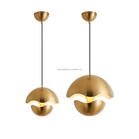 Petite suspension design pour salon, escalier et salle à manger Décoratif, lustre d'escalier de villa et lampe de chambre à coucher