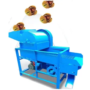 Máquina de procesamiento de castañas completamente automática de alto rendimiento Máquina peladora de castañas a la venta