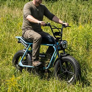 Vélo électrique tout-terrain robuste avec pneus larges, alternative au <span class=keywords><strong>quad</strong></span> électrique, avec batterie 48V, Scrambler Ebike pour terrains accidentés en extérieur - Product Image 6