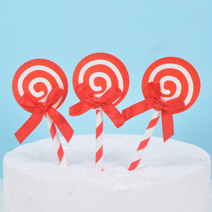 Meilleures ventes de décorations de fête en papier pour gâteau et sucette Candyland Party Supplies for Baby Shower and Graduation - Product Image 5