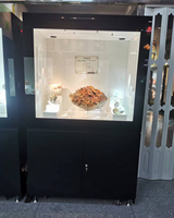 ZHONGYI Minéraux Pierres Précieuses Vitrine Apophyllite Minéraux Pierres Naturelles Vitrine En Cristal pour Artisanat Reiki Roches