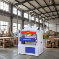 Raboteuse industrielle à bois robuste en fonte rectifiée avec 4 lames, 400 mm, moteur 4 kW