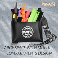 Sac à outils portable pour film de voiture KUNAISI, sac de ceinture imperméable avec grattoir à changement de couleur, support ODM personnalisable, rangement spécial