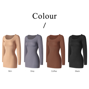 Abito sottoveste da donna sottoveste per abiti sotto forma di mutandine a maniche lunghe <span class=keywords><strong>con</strong></span> <span class=keywords><strong>spacco</strong></span> sul retro - Product Image 3