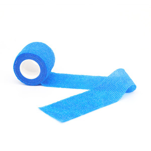 ผ้าพันแผลกีฬาป้องกันแบบยืดหยุ่นสีน้ำเงินสำหรับกีฬากลางแจ้ง ใช้ทางการแพทย์ บริเวณเอว ข้อศอก เข่า ข้อเท้า - Product Image 3