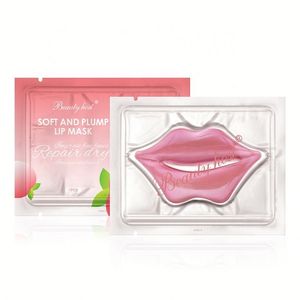 Ensemble de soins naturels pour les lèvres, vente en gros de produits de beauté biologiques, gommage pour les lèvres roses, masque de nuit pour les lèvres au collagène, 5 pièces - Product Image 3