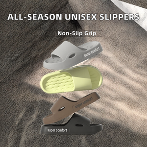 Chaussures unisexes printemps été automne hiver imperméables en EVA antidérapantes à semelle souple légères décontractées pour usage extérieur et intérieur pour hommes et femmes - Product Image 2