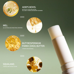 Baume à lèvres hydratant et nourrissant en profondeur, atténuant les ridules, éliminant les peaux mortes, prévenant les gerçures et les fissures. - Product Image 4