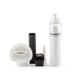 Mini secador de pelo y peine para perros, herramienta de aseo para mascotas, blanca, funciona con pilas - Product Image 3