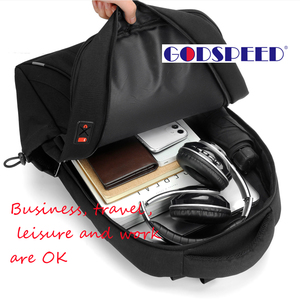 Sac à dos pour ordinateur portable GODSPEED <span class=keywords><strong>2022</strong></span>, imperméable, avec port USB, pour les voyages d'affaires, pour hommes - Product Image 3