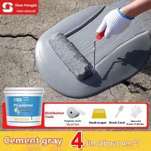 La mejor pintura de revestimiento líquido de base acrílica impermeable ecológica para cubiertas y paredes de madera de piso de techo: Uso de pincel fácil de aplicar - Product Image 3