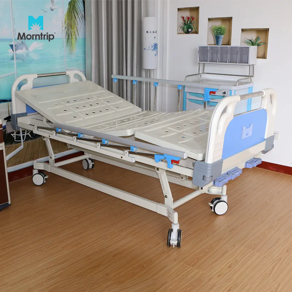 Toptan çok fonksiyonlu yüksek standart 3 krank kurtarma hastane yatağı kullanılan sedye ambulans