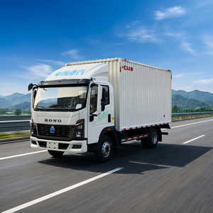 Camion de fret <span class=keywords><strong>électrique</strong></span> SINOTRUK HOWO 4x2 en gros, 6 tonnes, 100 kWh, autonomie 300 km, zéro émission, véhicule de logistique urbaine, directement de l'usine - Product Image 1
