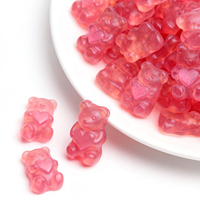 Bonbons gélifiés OEM chinois Berry Bear, saveurs fruitées assorties, emballage en sachet, bonbons gélifiés moelleux