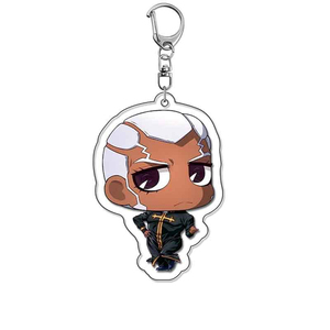อะนิเมะโจโจ้ บิสเซอเร แอดเวนเจอร์ ชิบิพวงกุญแจอะคริลิค JJBA โจทาโร่ จิโอร์โน โจลีน ดิโอ โจสุเกะ บรูโน่พวงกุญแจกระเป๋าน่ารักของขวัญ - Product Image 5