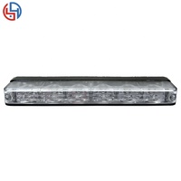 Luz LED Estroboscópica para Parrilla de Coche DC10-28V, Roja, Azul, Ámbar, de Emergencia, 3W, Luz de Advertencia de Seguridad, 18 Modos, Luz Intermitente LED